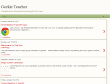 Tablet Screenshot of geekie-teacher.com